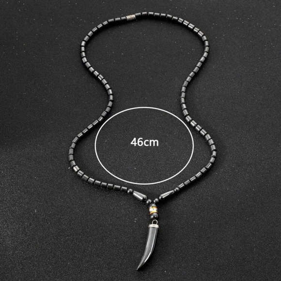 Unisex Scimitar Charm Necklace - Picture 2 of 3